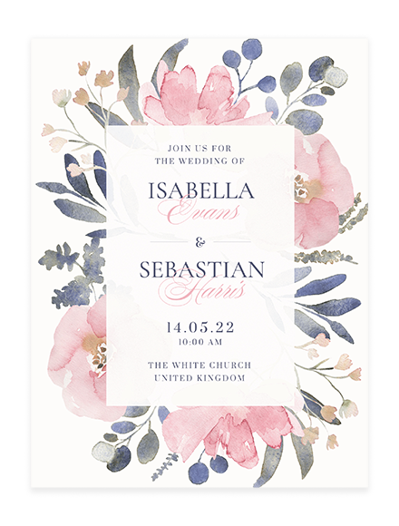 Rectangle Floral 1