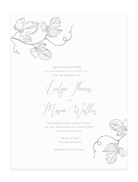 Wine Floral 1